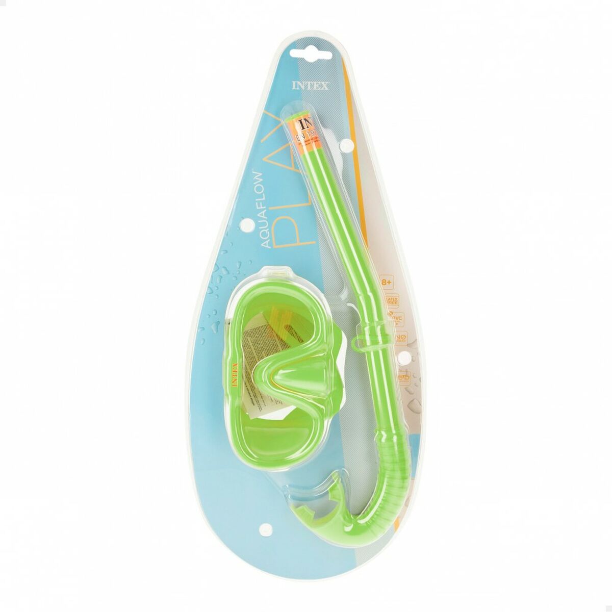 Snorkel och cyklop Intex Adventurer Grön - 6