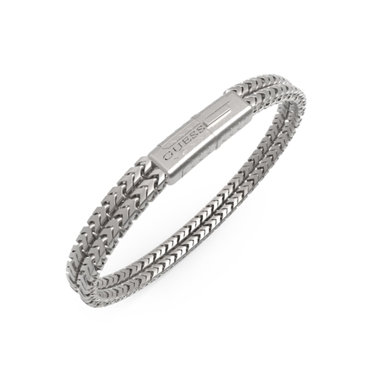 Herrarmband Guess JUMB05030JWSTS Silvrig