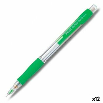 Pennset Pilot Super Grip Ljusgrön 0,5 mm (12 antal)
