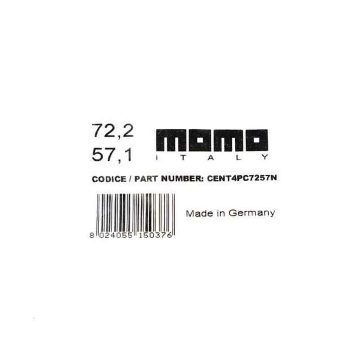 Rim Centring Set Momo MOMCENT4PC7257N CB 72,2 4 uds CB 57,1 - 9