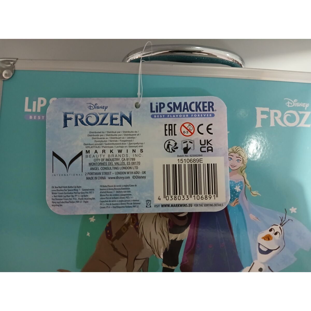 Sminkset för barn Frozen 25 x 19,5 x 8,7 cm - 6