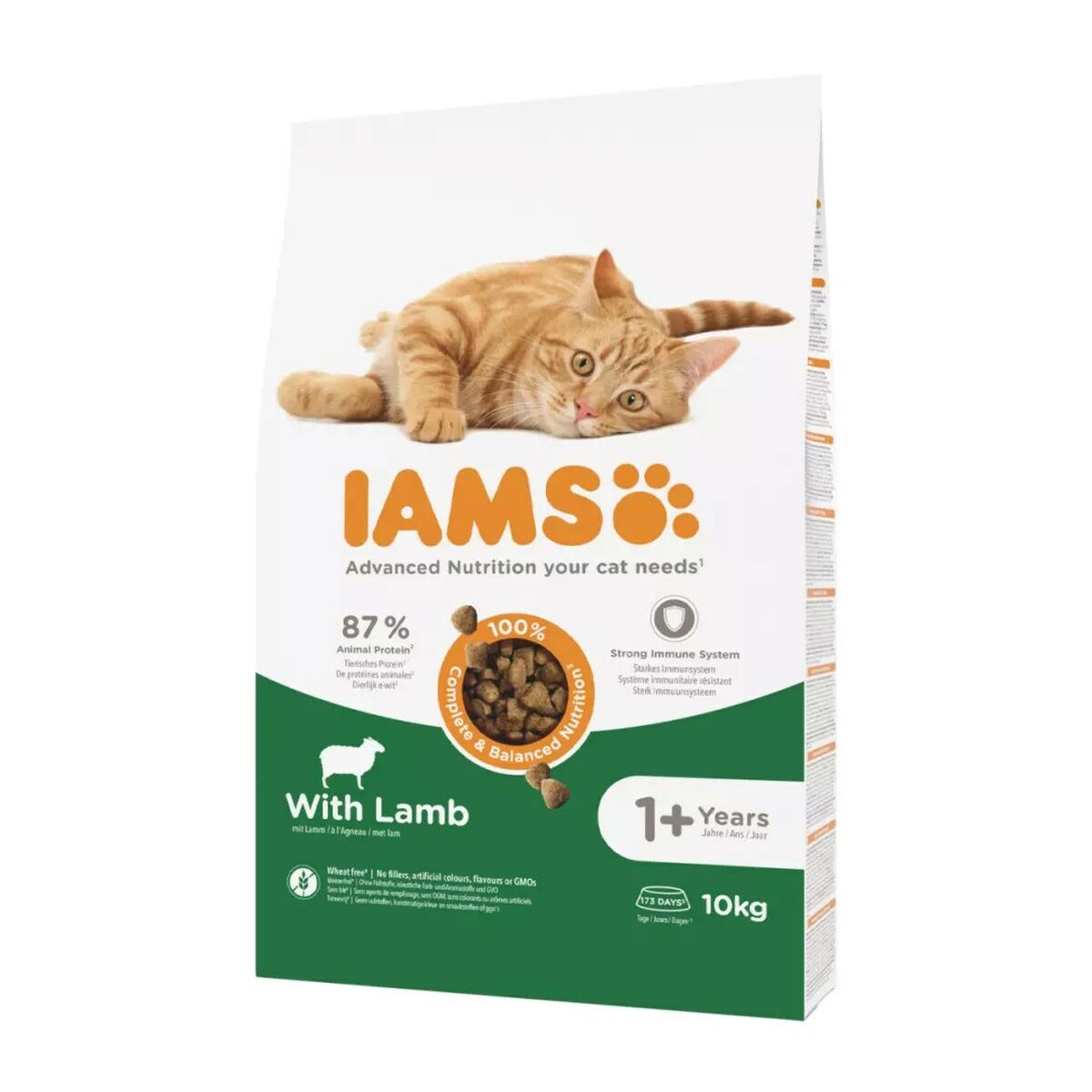 Kattmat IAMS Advanced Nutrition Cat Adult Lamm 10 kg - 2