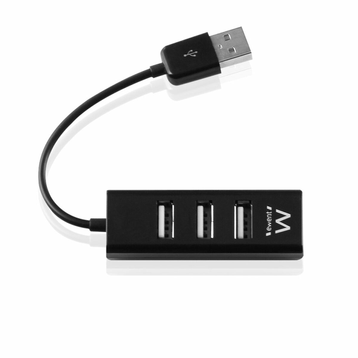 USB-HUB Ewent EW1123 Svart