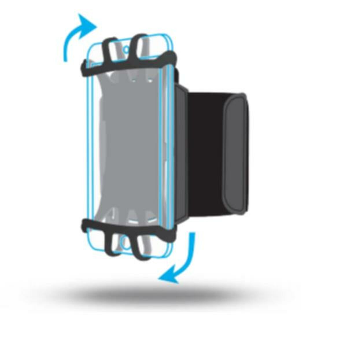 Mobilfodral Armband Mobilis 030003 - 2