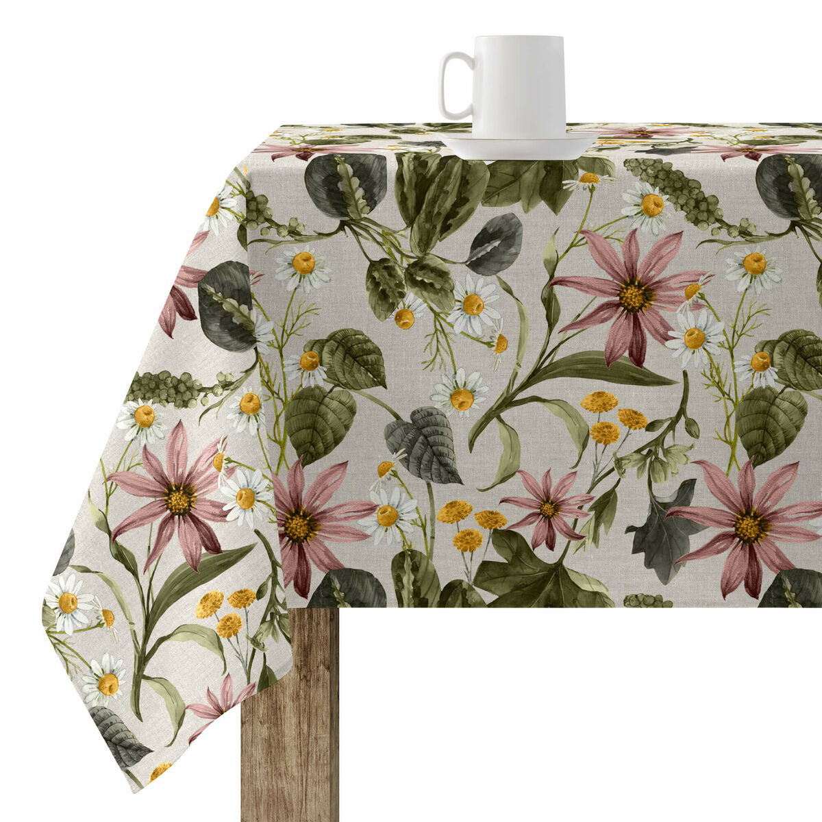 Fläckresistent bordsduk Belum V19 Multicolour 250 x 150 cm