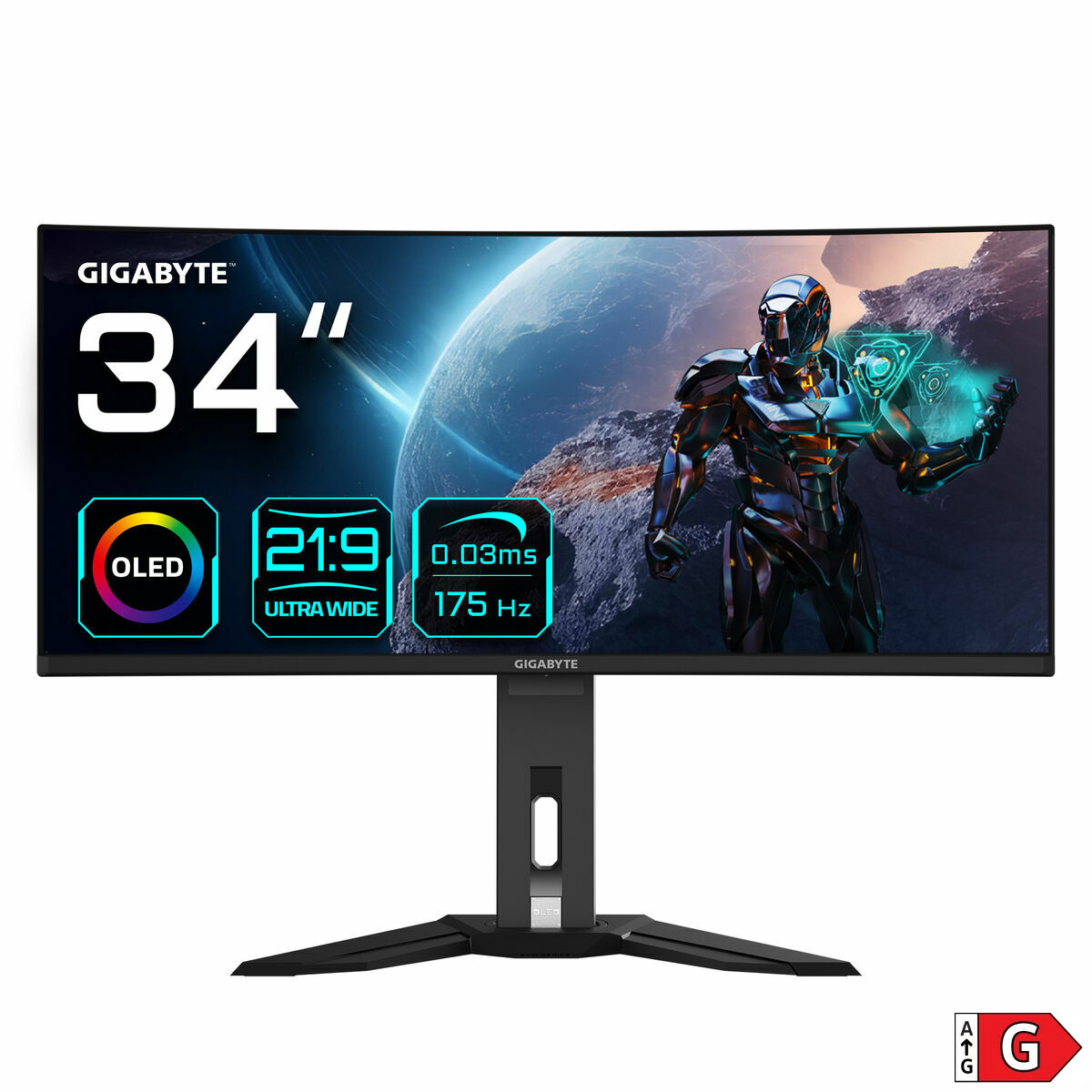 Monitor Gigabyte MO34WQC 34" 175 hz Wide Quad HD - 2