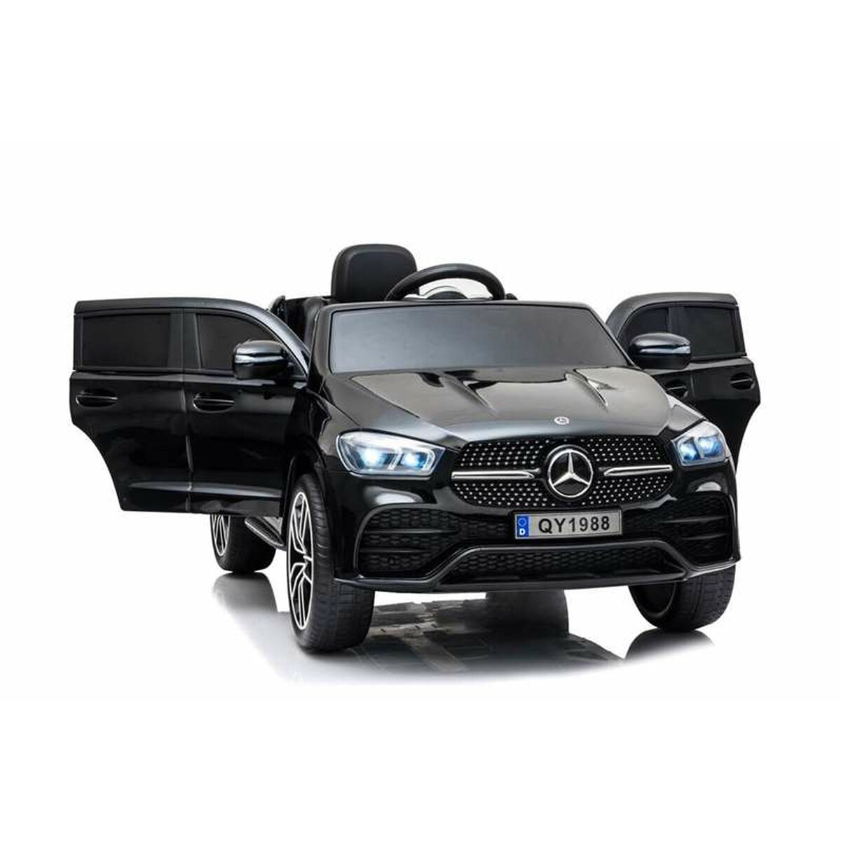 Elektrisk bil för barn Injusa Mercedes Gle Svart - 2