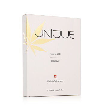 Lindrande ansiktsmask Unique CBD 25 ml 5 antal