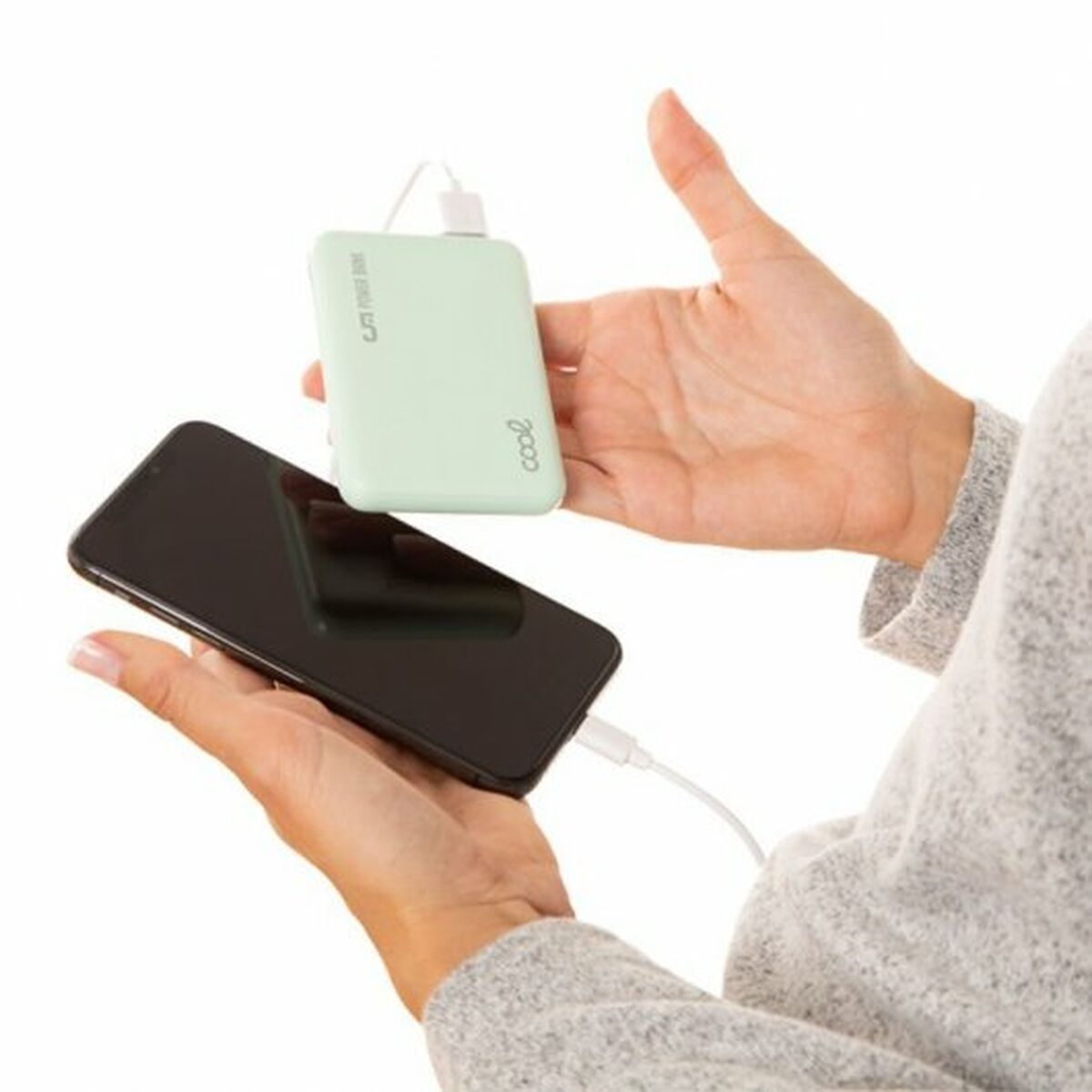 Powerbank Cool 5000 mAh Grön - 5