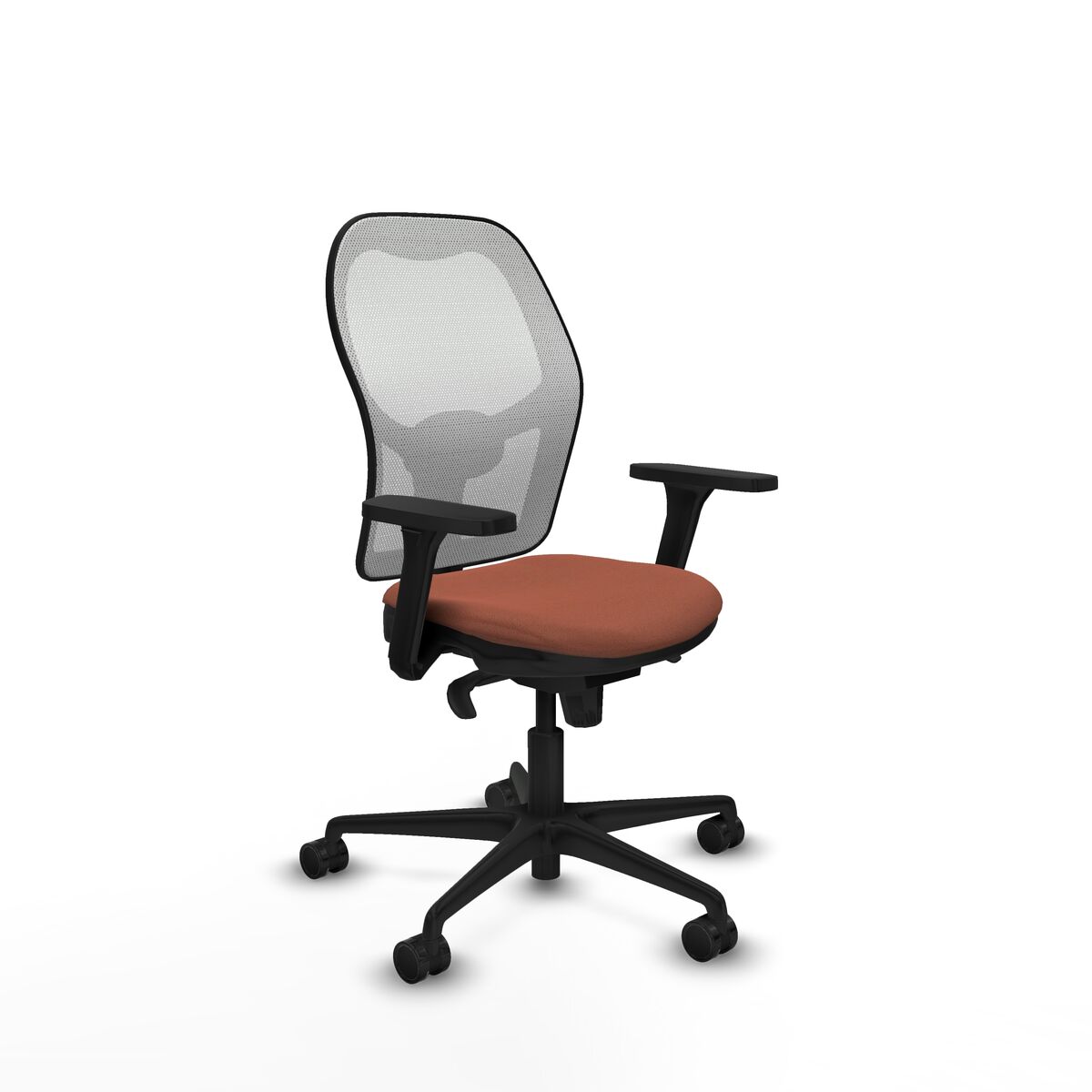 Kontorsstol Piqueras y Crespo 3D036N0 Vit Brun