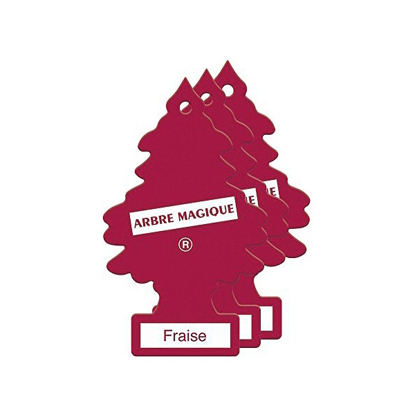 Billuftfreser Arbre Magique Furu Jordgubbe (3 uds)
