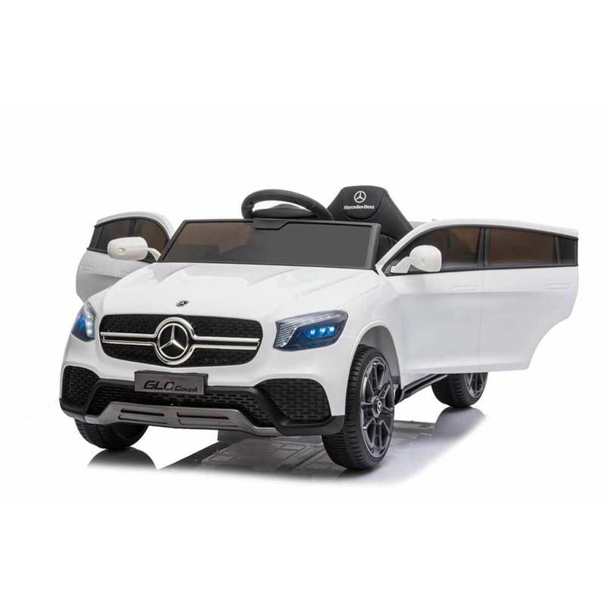 Elektrisk bil för barn Injusa Mercedes Glc Vit