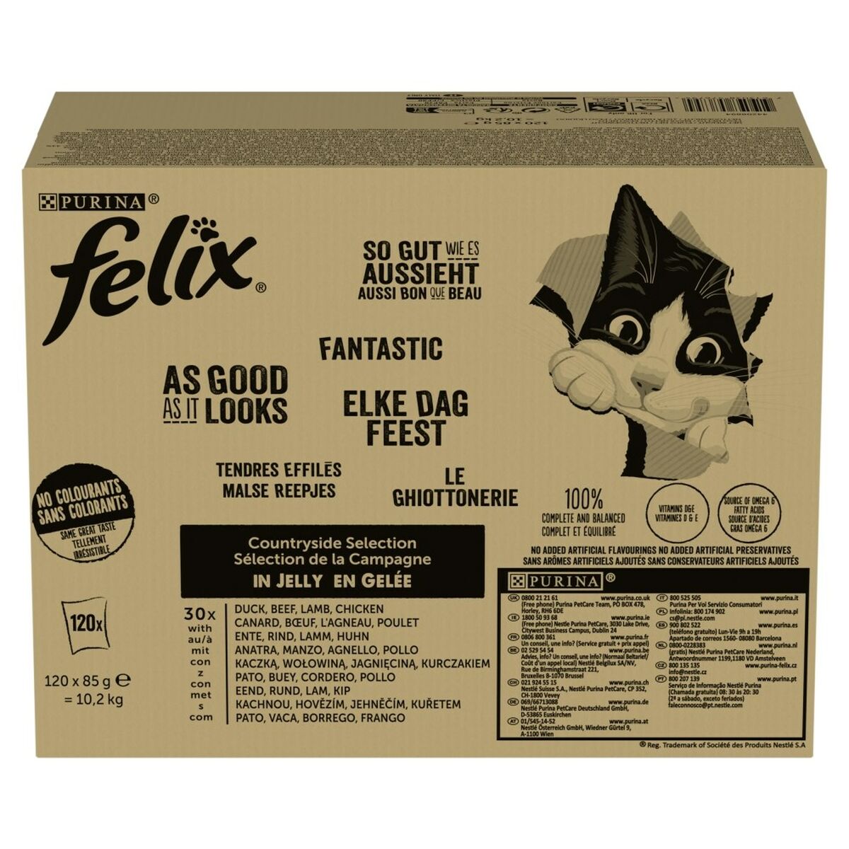 Kattmat Purina Felix Countryside Selection