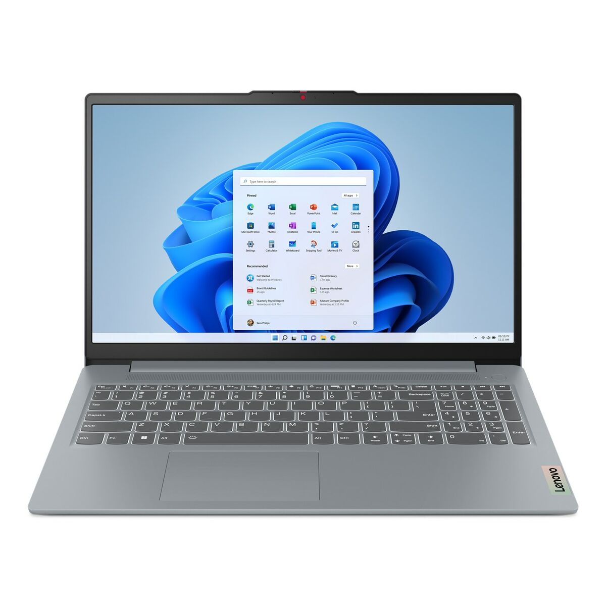 Bärbar dator Lenovo 82XM00TWRM 15,6" AMD Ryzen 5 5625U 8 GB RAM 256 GB SSD