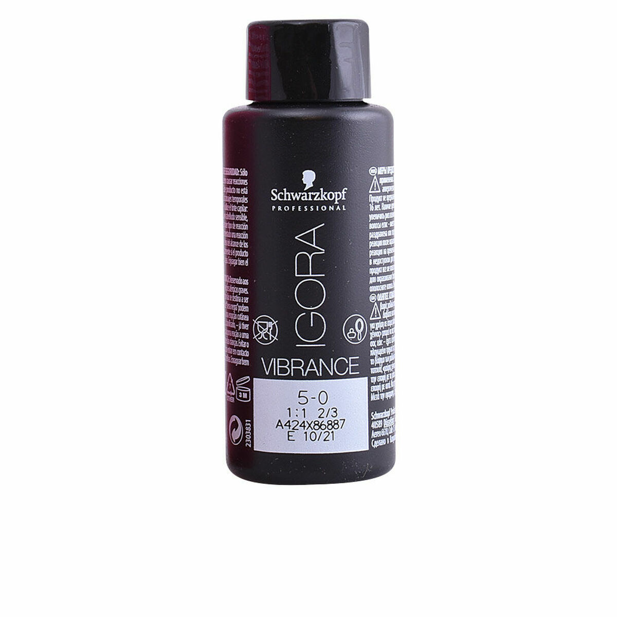 Färg utan ammoniak Schwarzkopf Igora Vibrance Nº 5-0 60 ml - 3