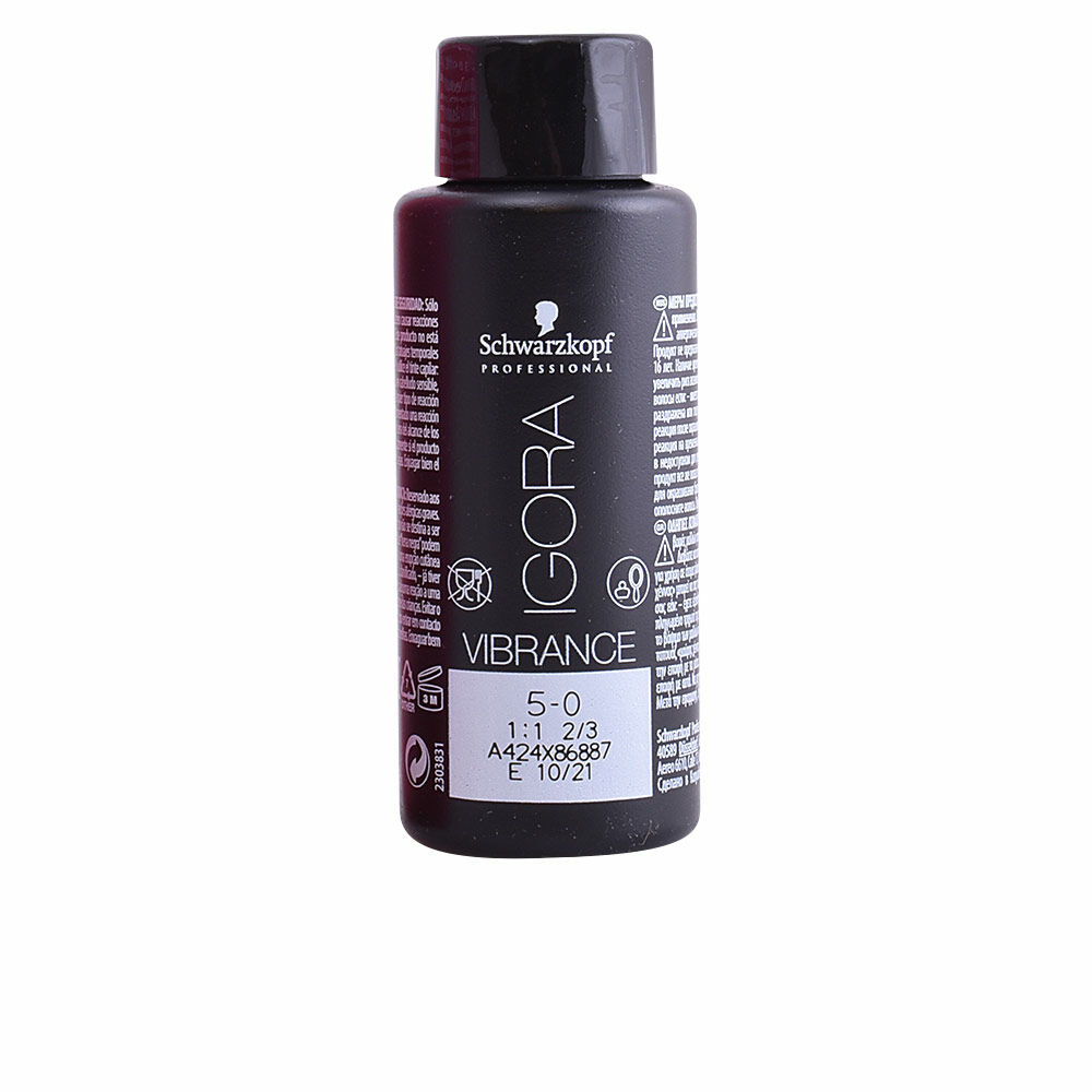 Färg utan ammoniak Schwarzkopf Igora Vibrance Nº 5-0 60 ml