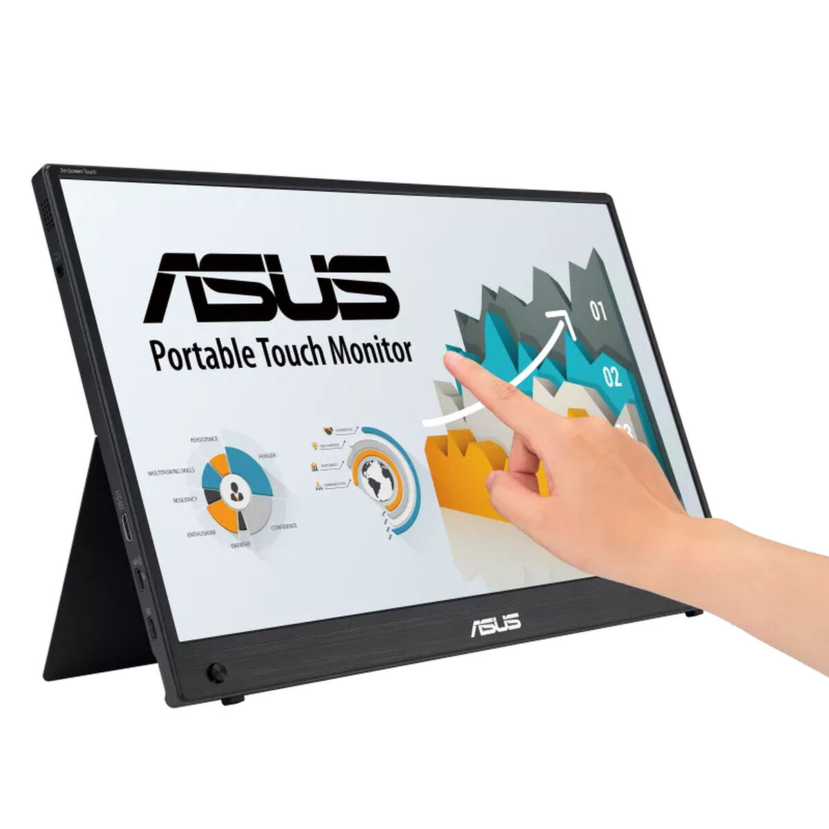 Monitor Asus MB16AMTR Full HD 15,6" - 7