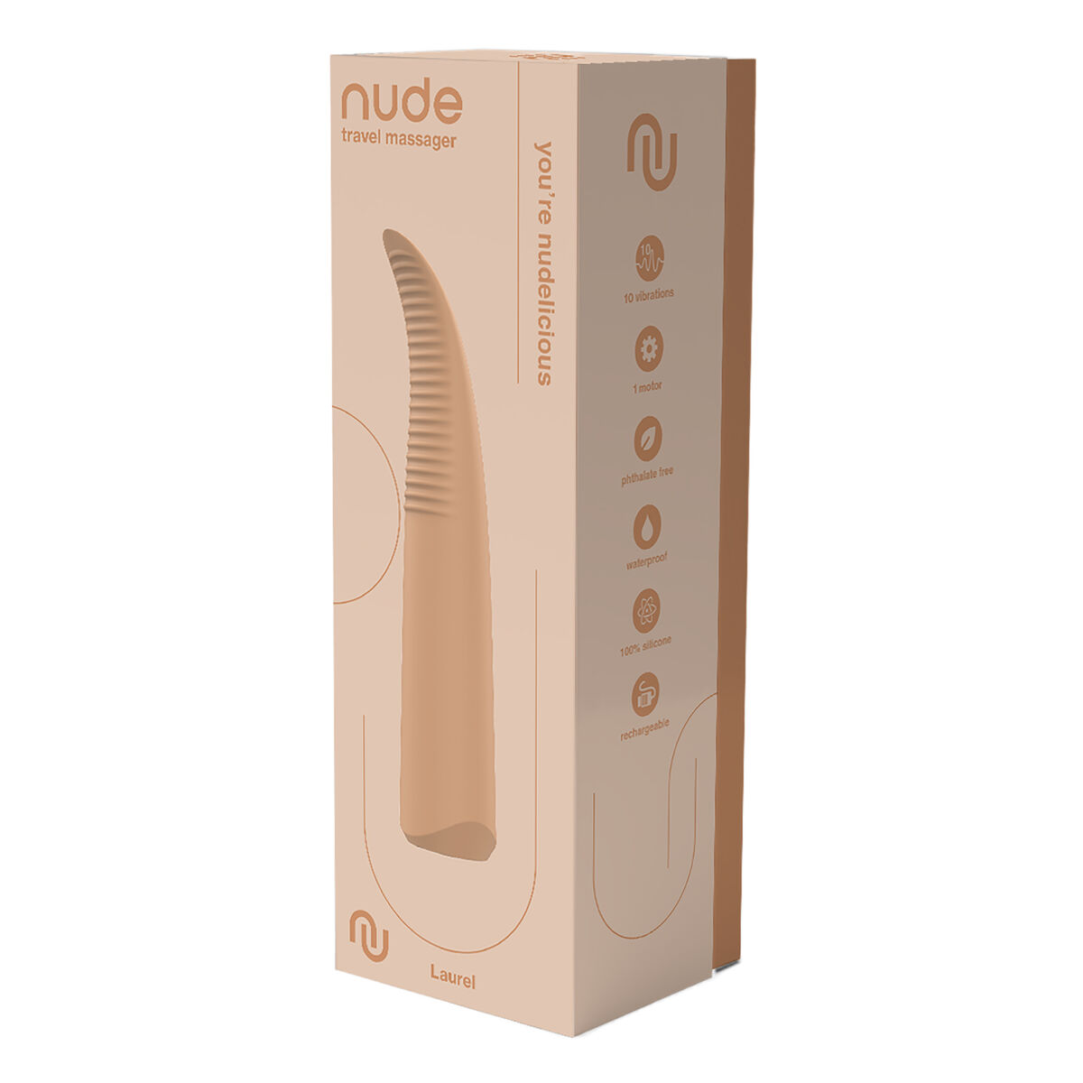 Minivibrator Dream Toys Laurel Orange - 7