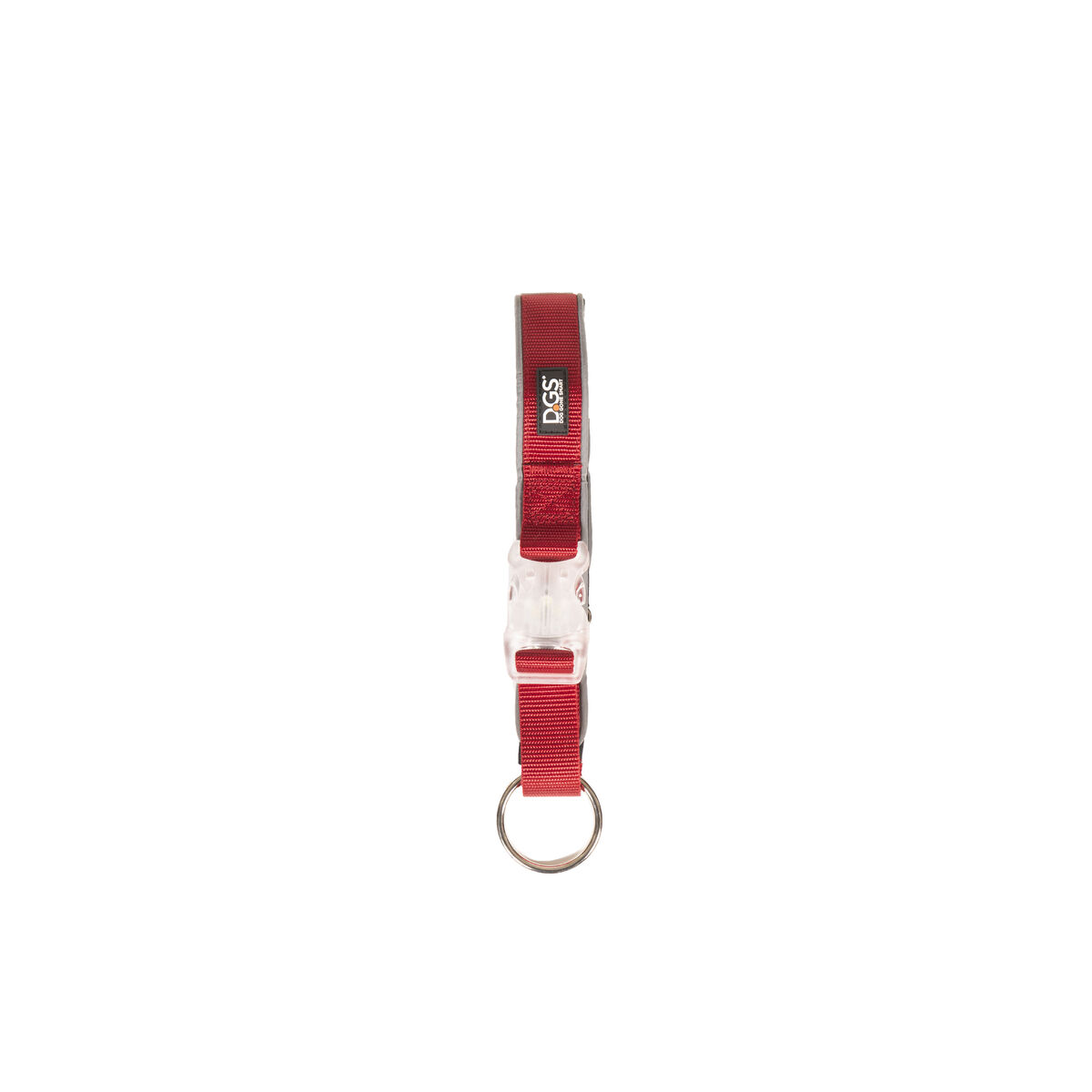 Hundhalsband Dog Gone Smart Röd 12 Ljus