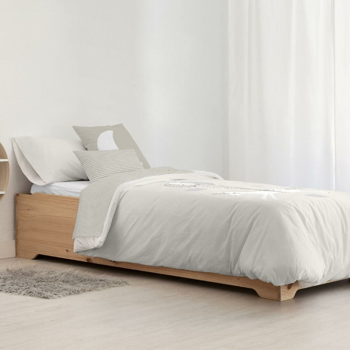 Påslakan Kids&Cotton Tahiel Beige 155 x 220 cm - 3