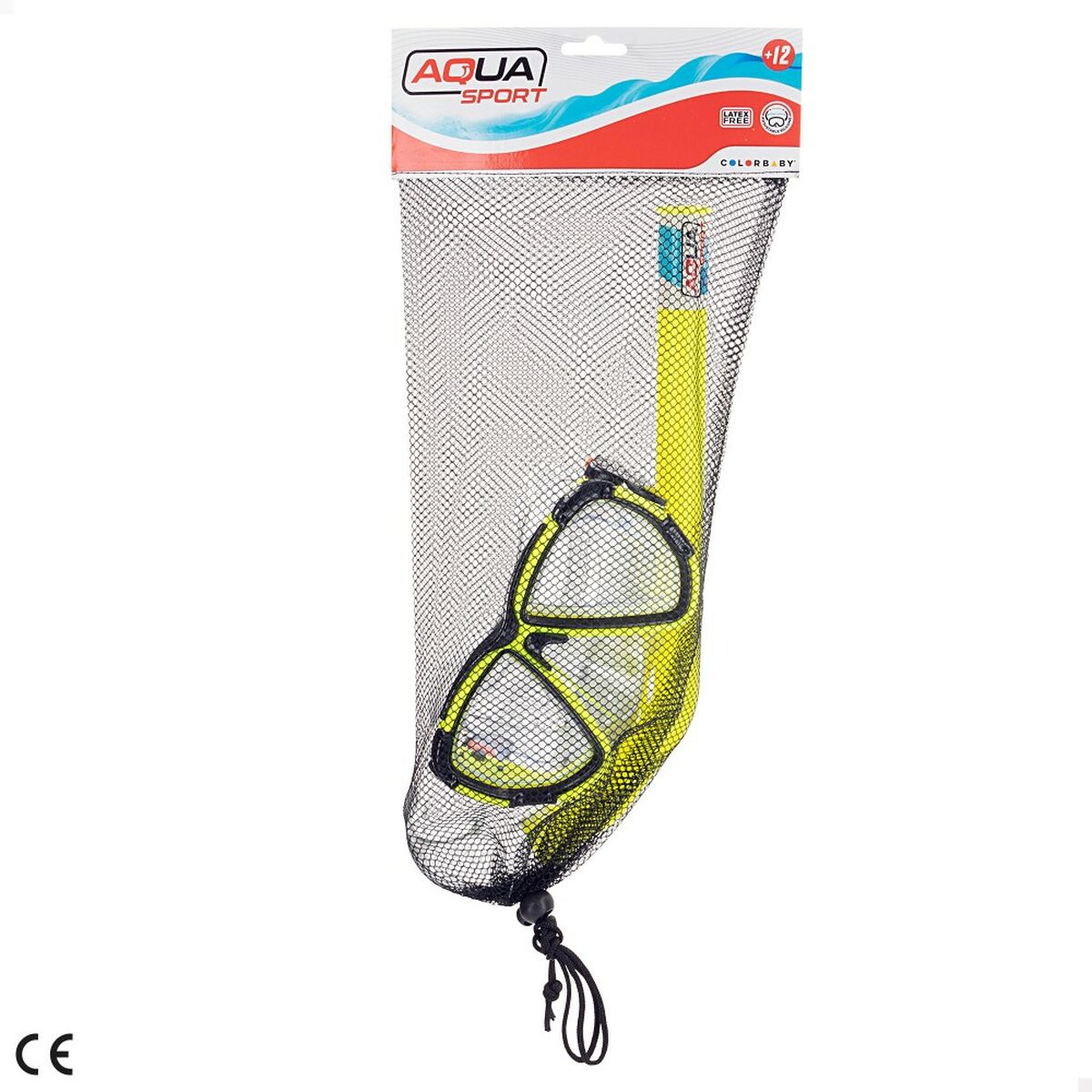 Snorkel och cyklop Colorbaby Aqua Sport Vuxna (6 antal) - 9