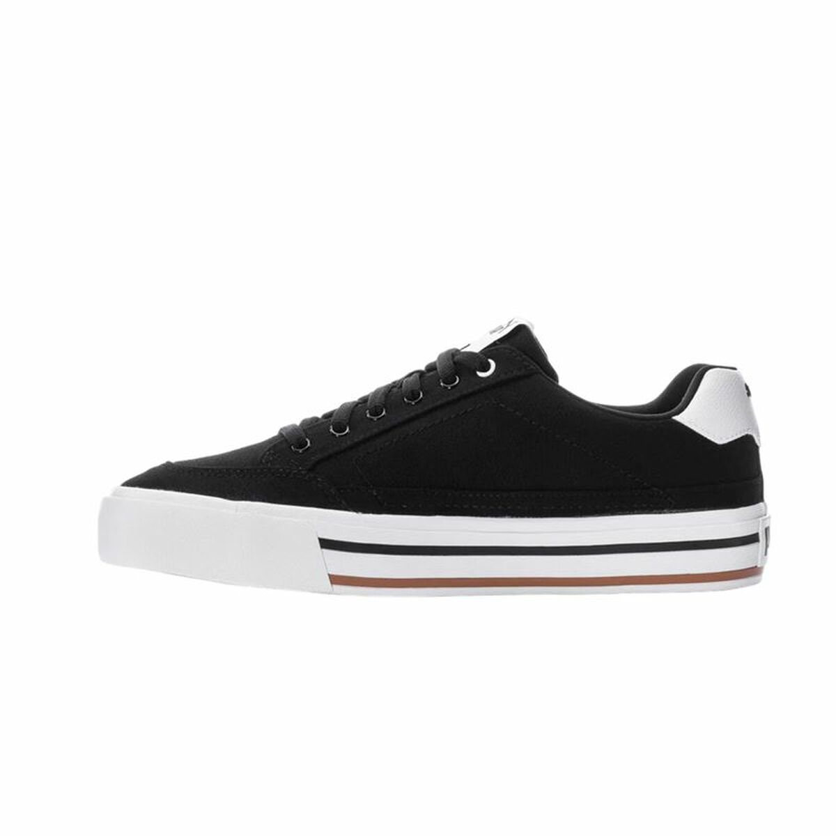 Sportskor Casual Herr Puma Court Classic Vulc Svart - 2