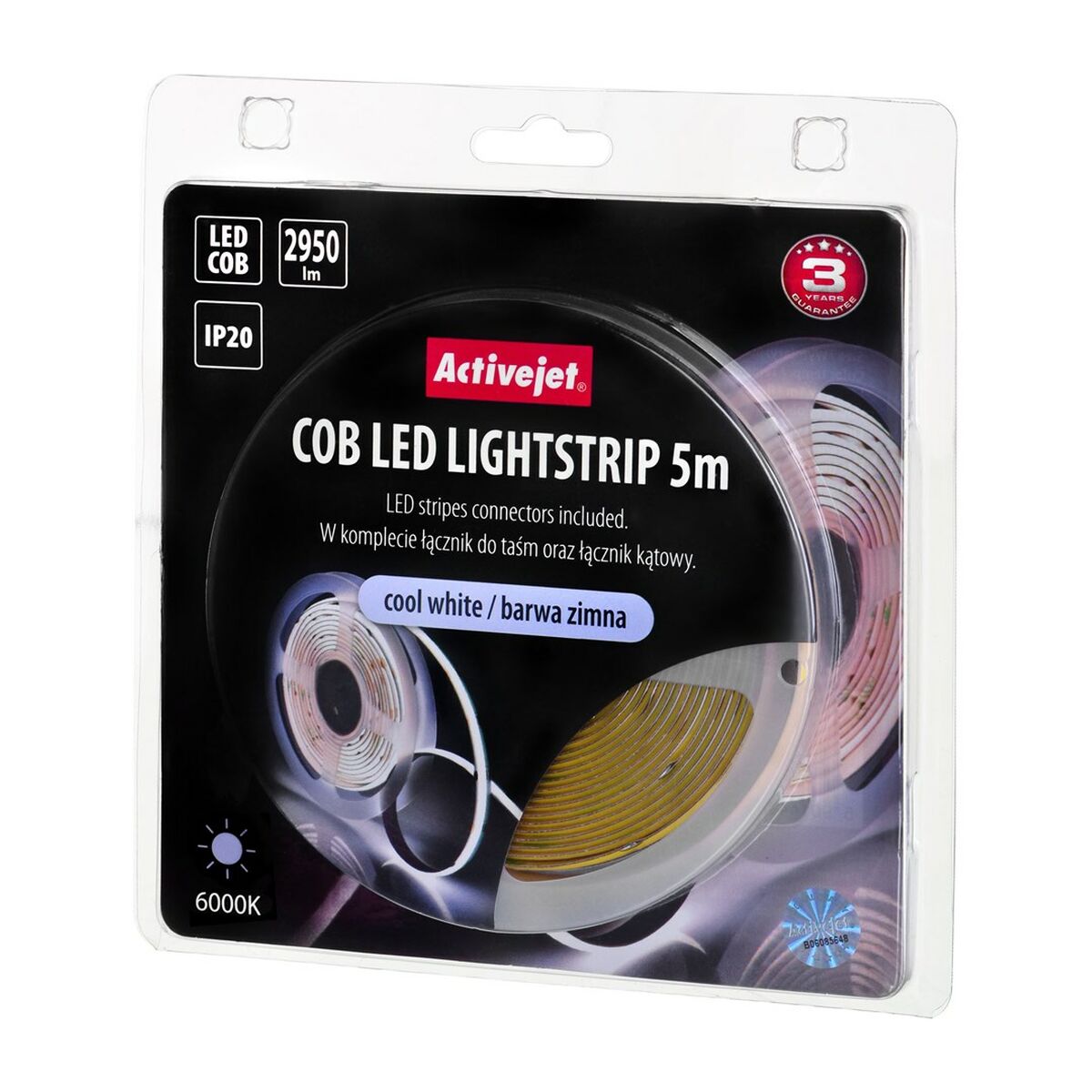 LED trakovi Activejet AJE-COB 5m zim Inte F 30 W - 5