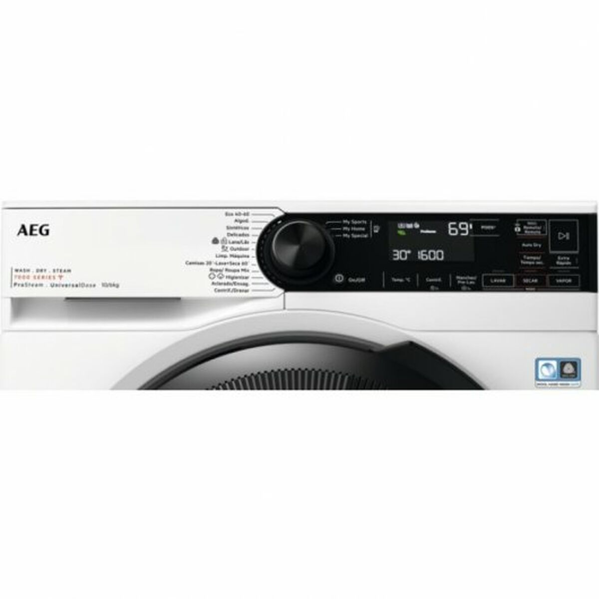 Washer - Dryer AEG Series 7000 LWR7316O4O 1600 rpm 10 kg 6 Kg Vit - 4