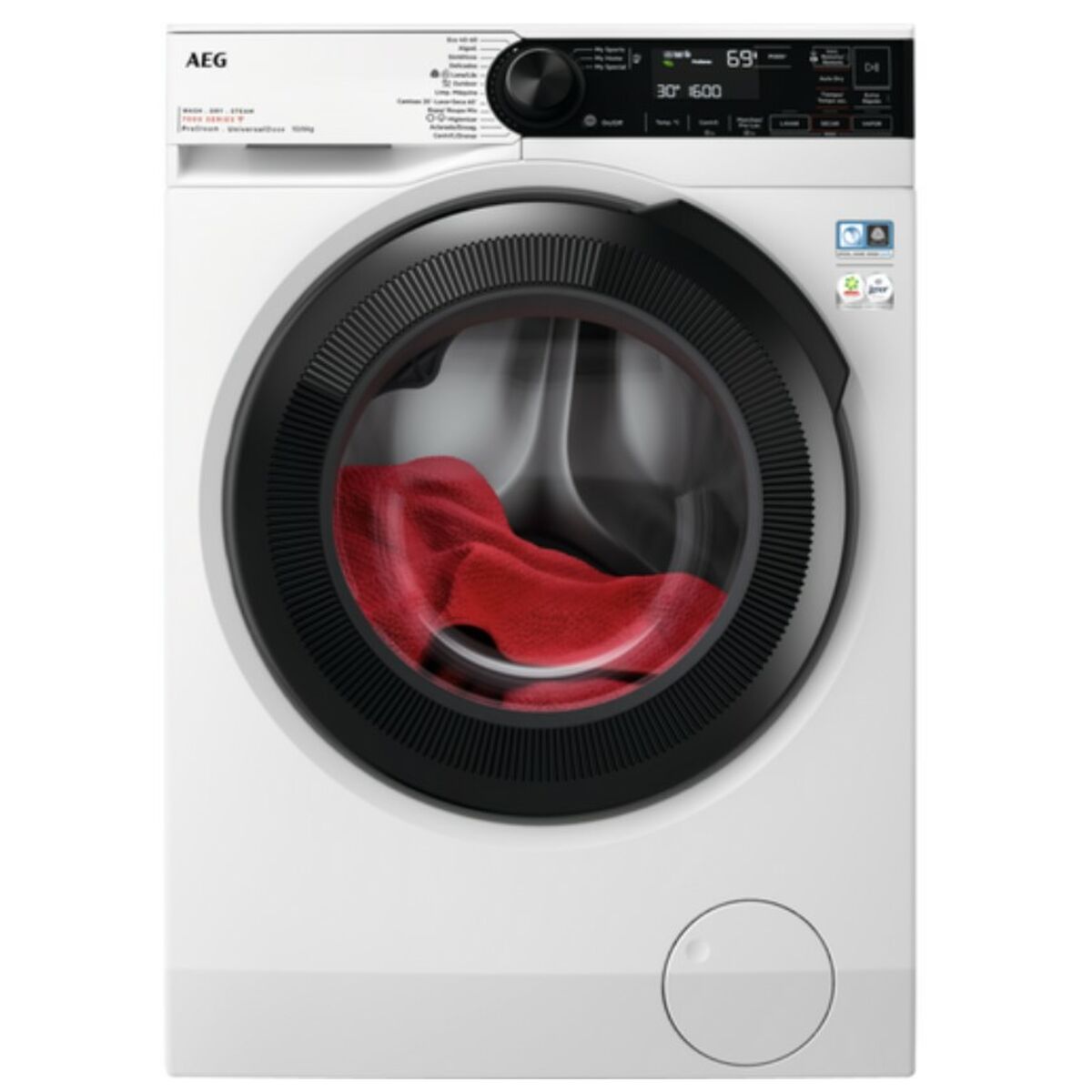 Washer - Dryer AEG Series 7000 LWR7316O4O 1600 rpm 10 kg 6 Kg Vit