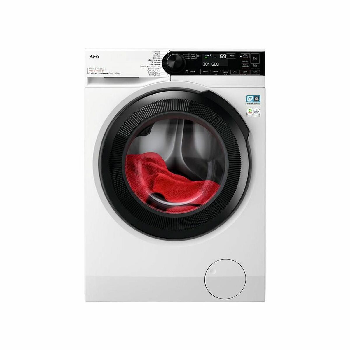 Washer - Dryer AEG Series 7000 LWR7316O4O 1600 rpm 10 kg 6 Kg Vit - 2