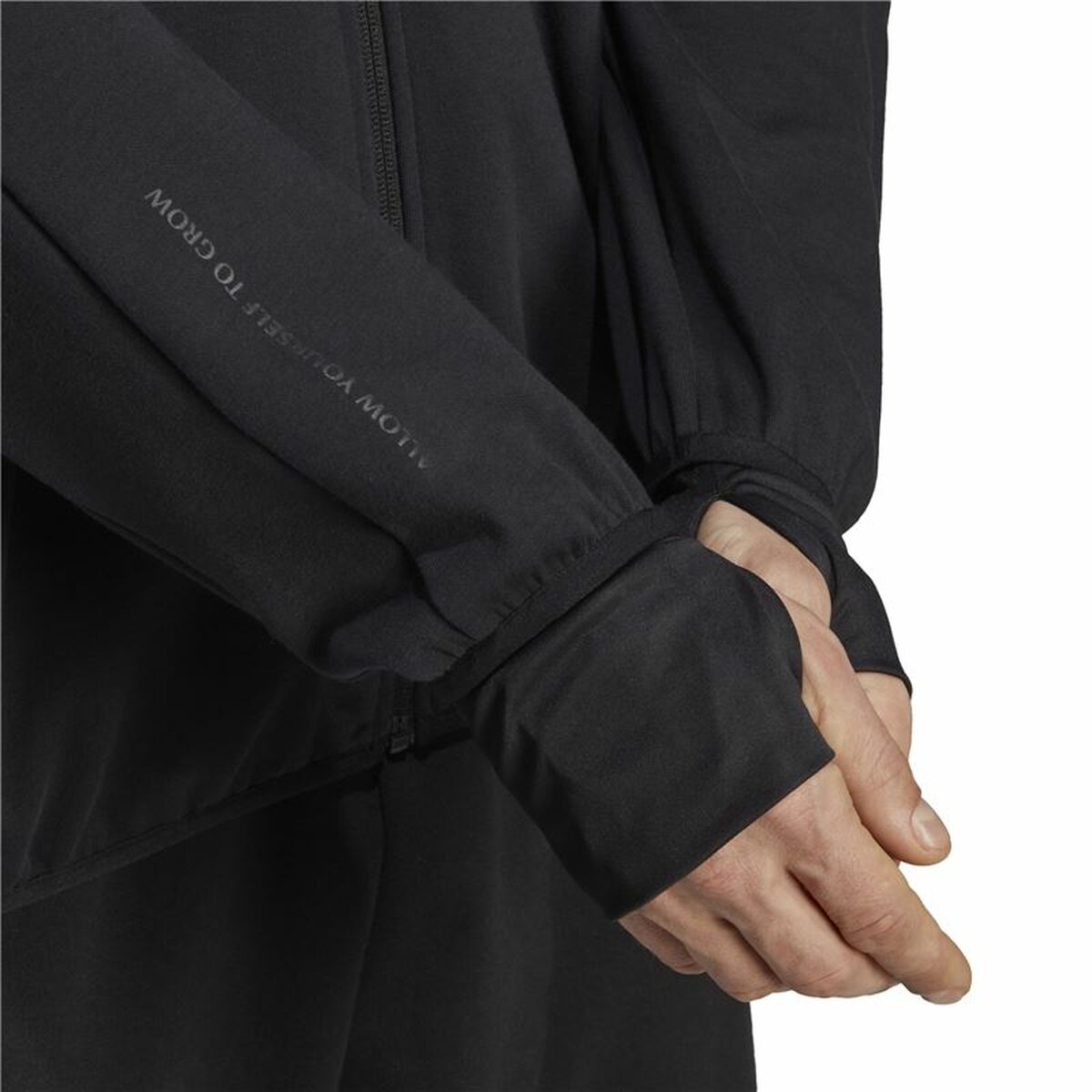 Träningsjacka Herr Adidas Base Svart Vit - 6