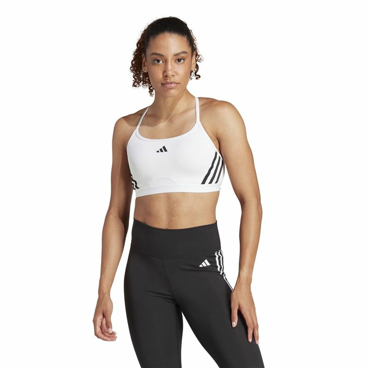 Sport-BH Adidas Essentials Aeroreact 3 Vit - 3
