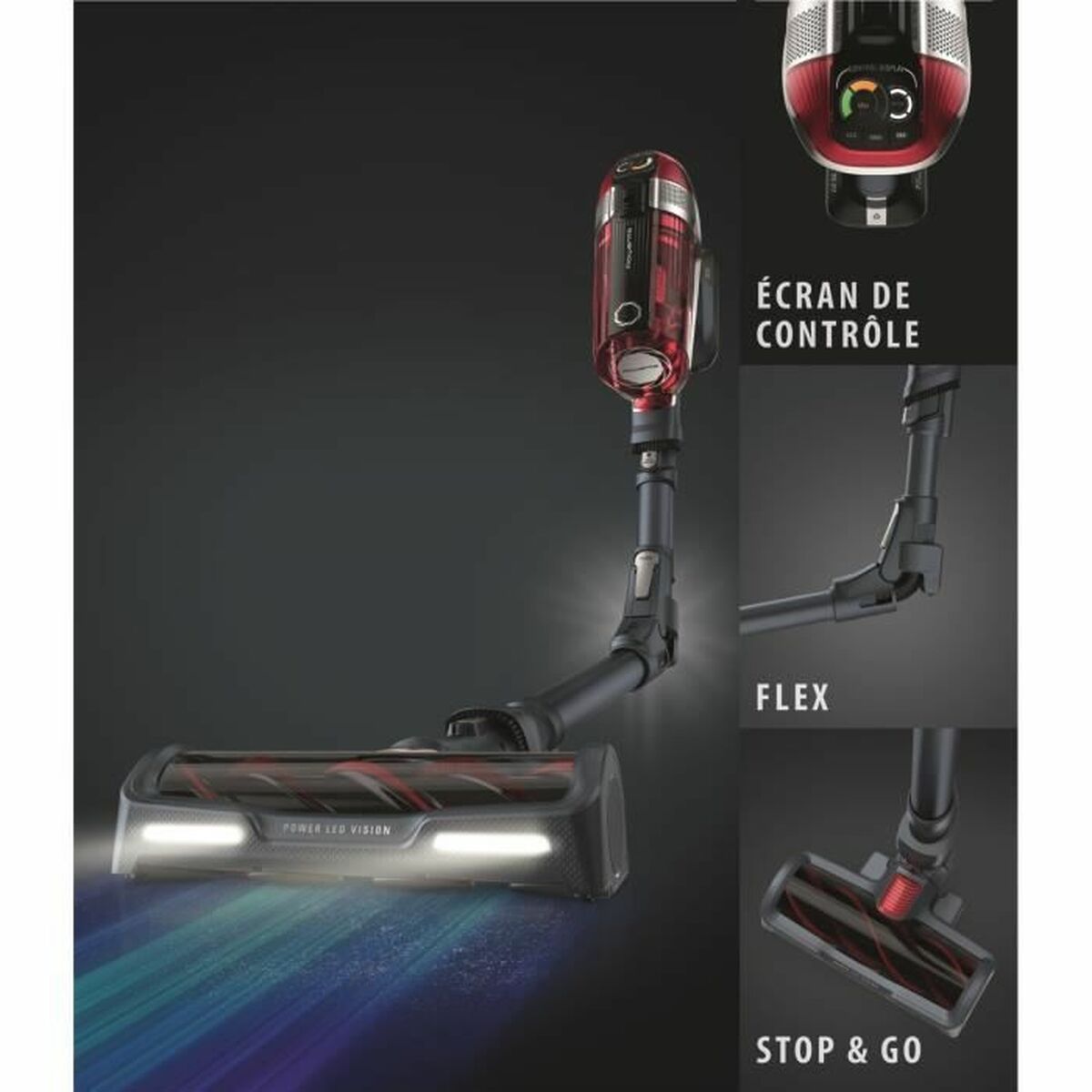 Sladdlös Dammsugare Rowenta YY4890FE X-Force Flex 130 W - 7