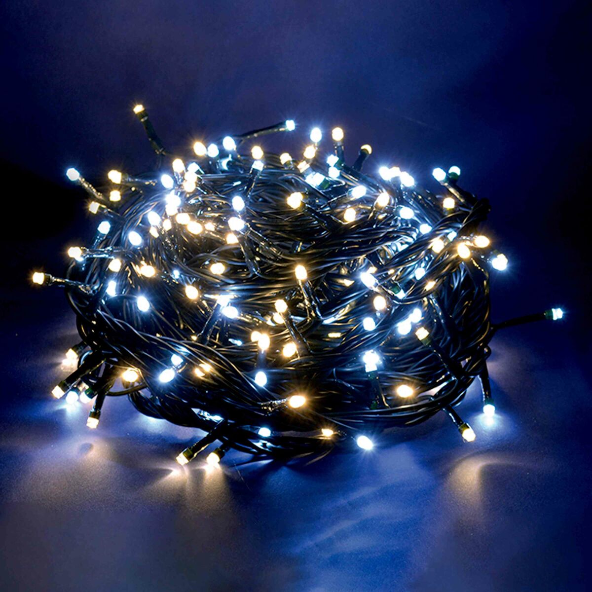 LED-krans 3,6 W Vit Varmvit 5 m 10 x 8 x 14 cm - 5