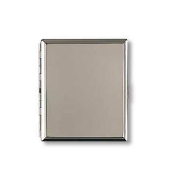 Cigarett etui crome Högblank 18 cig bygel