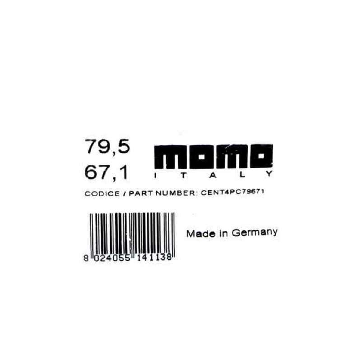 Rim Centring Set Momo MOMCENT4PC79671 CB 79,5 4 uds CB 67,1 - 7