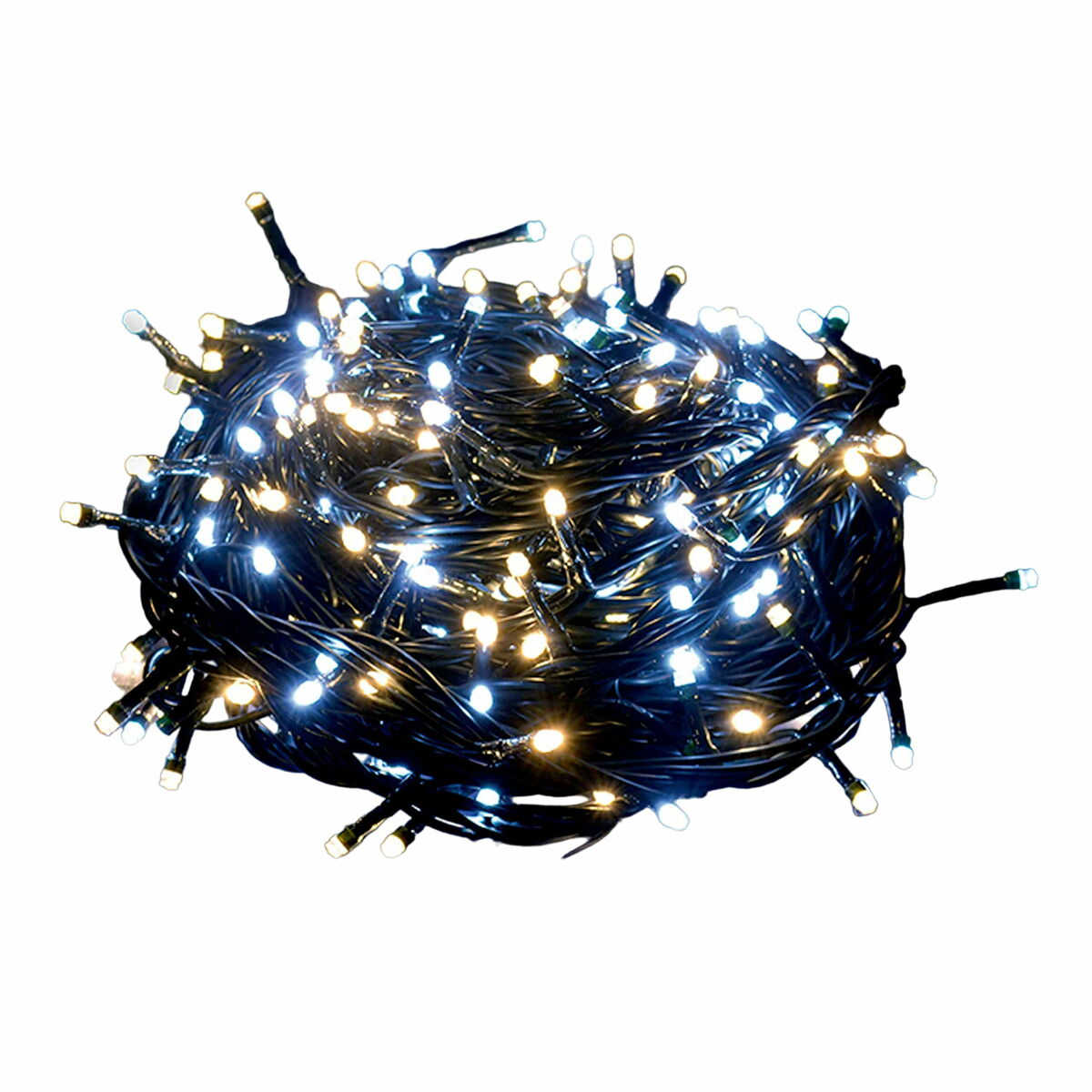 LED-krans 6 W Vit Varmvit 25 m 24 X 14,5 X 12 CM - 5