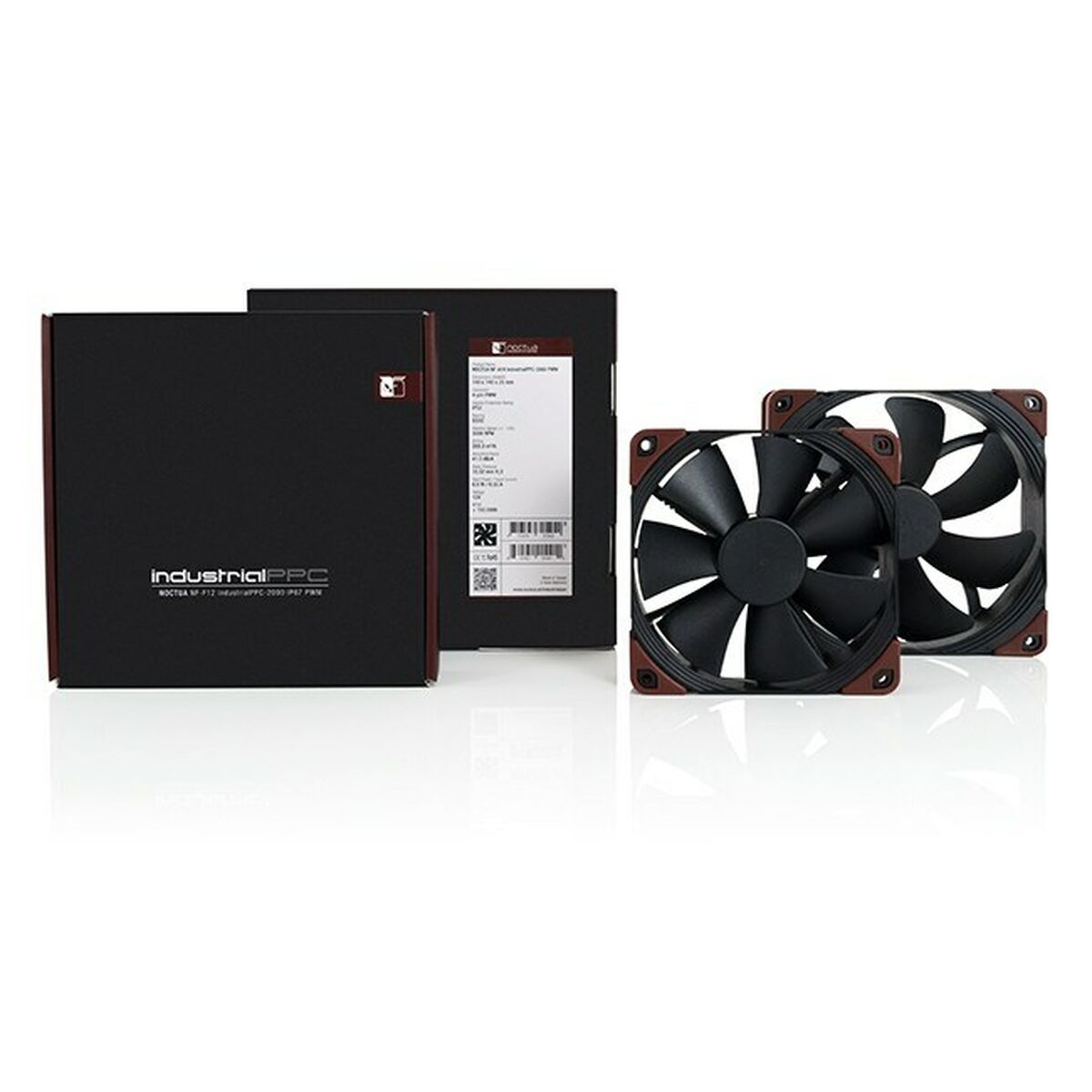 Lådfläkt Noctua NF-F12 industrialPPC-3000 PWM Ø 12 cm - 4