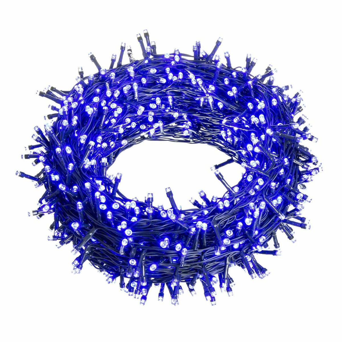 LED-krans 3,6 W Blå Vit 5 m 14 x 10 x 12 cm