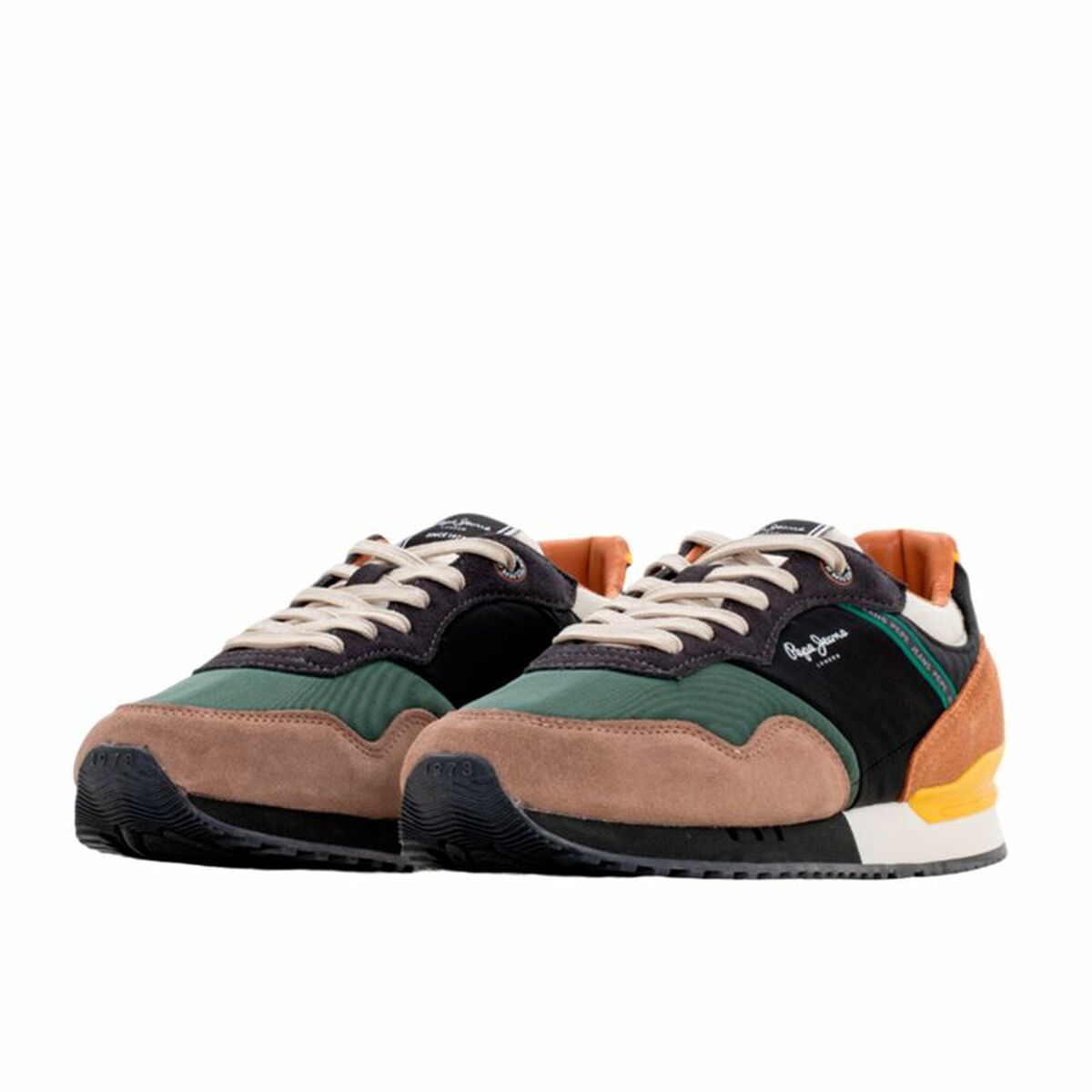 Sportskor Casual Herr Pepe Jeans Dark Stone Beige Ljusbrun - 4