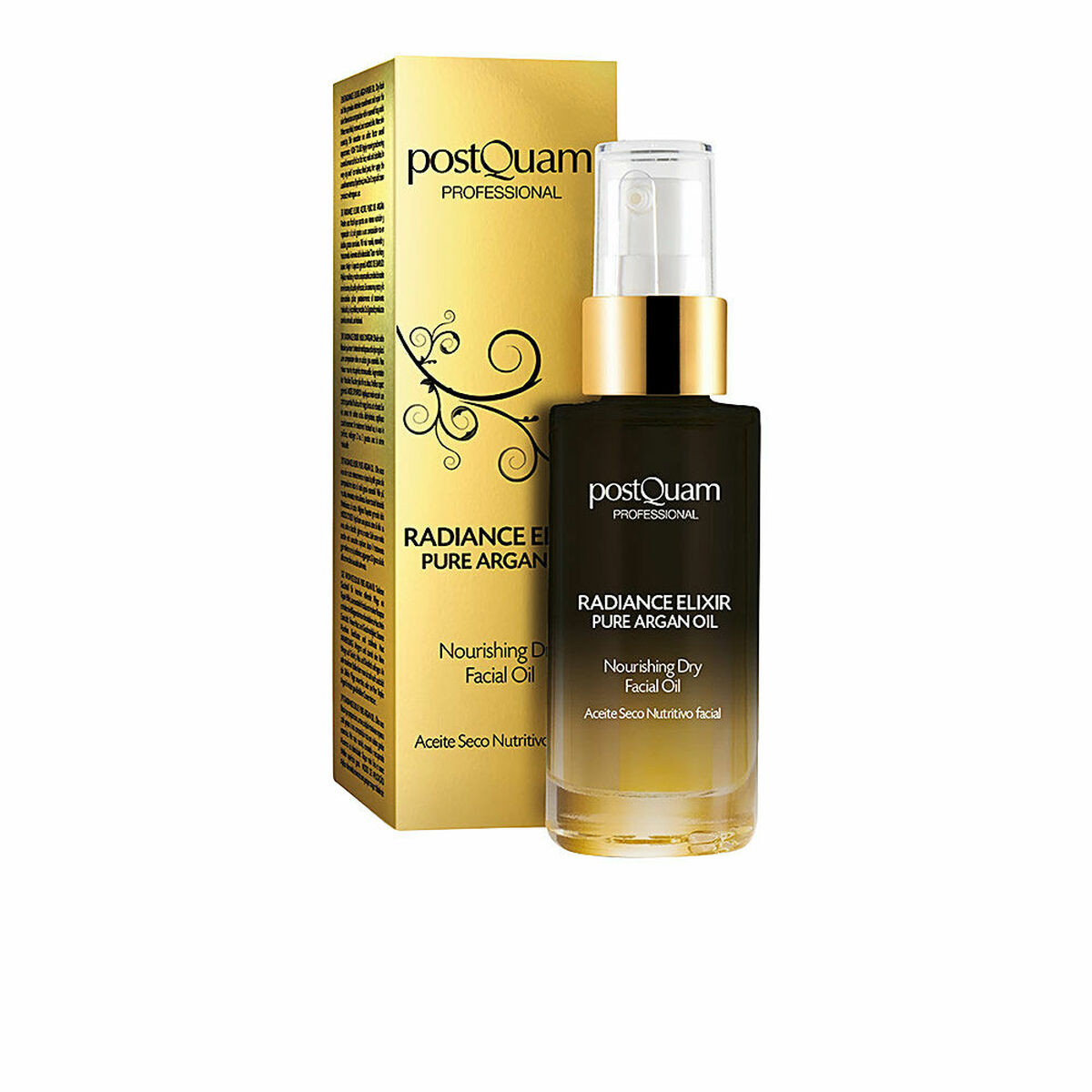 Återfuktande olja Postquam Radiance Elixir Argan (30 ml) - 4