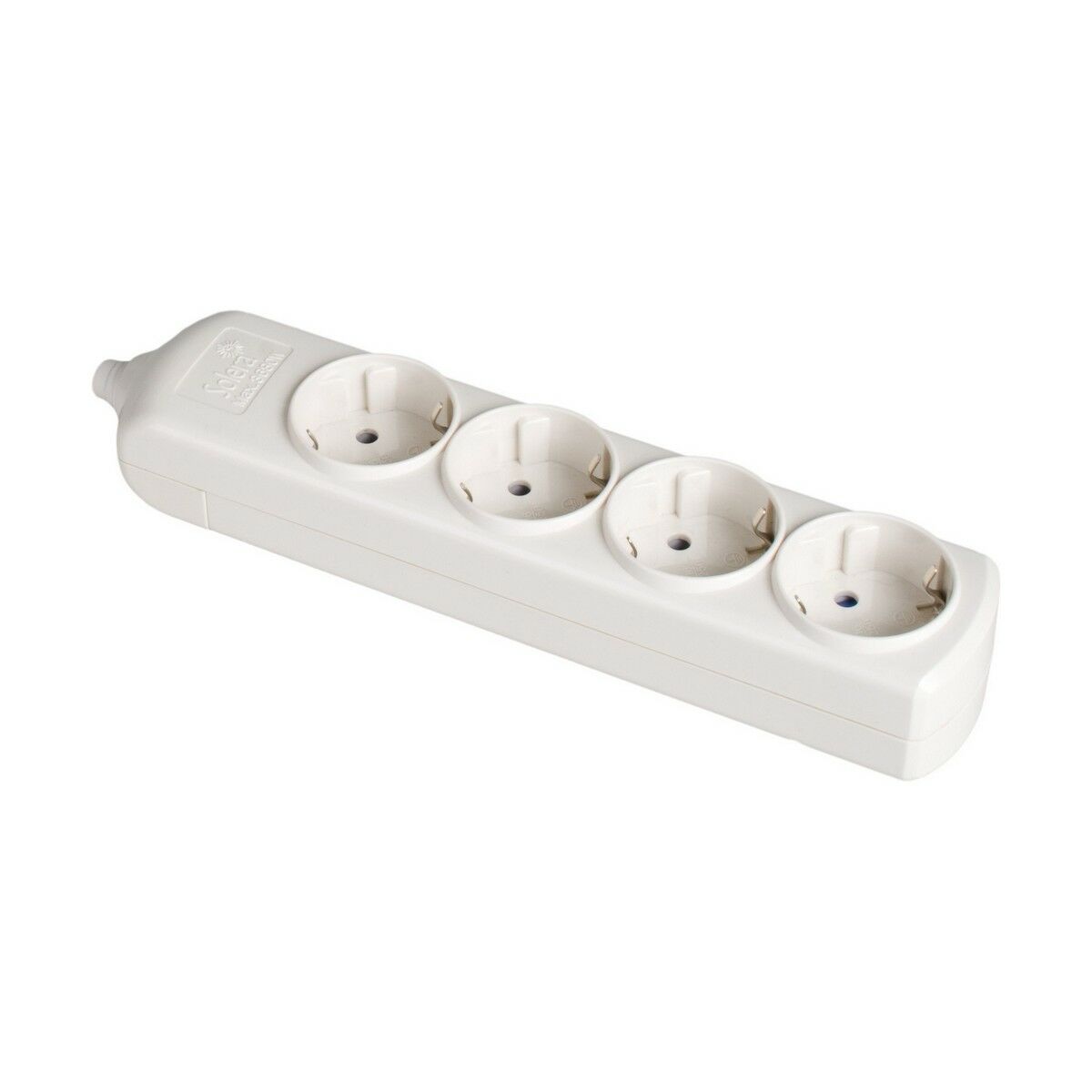 Ellist 4 Tomas-uttag utan brytare Solera 8004 3500 W 250 V 16 A - 2