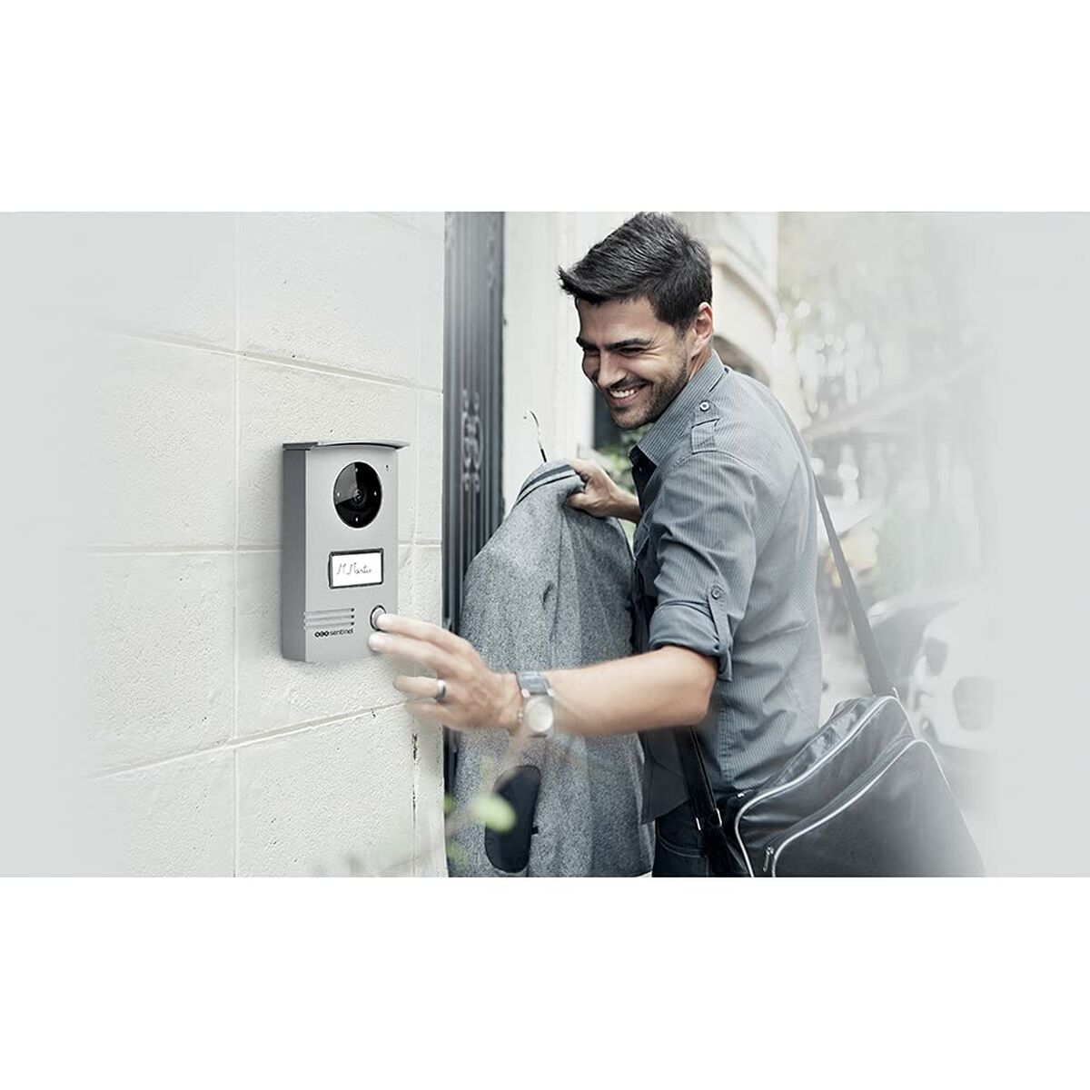 Smart interntelefon med video SCS SENTINEL Visiodoor 4.3 Aluminium - 3
