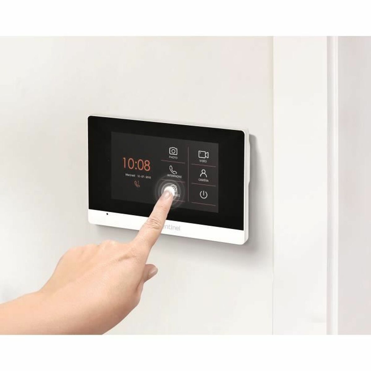 Smart interntelefon med video SCS SENTINEL Visiodoor 4.3 Aluminium - 4