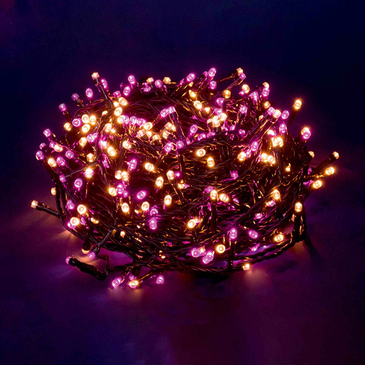 LED-krans 3,6 W Rosa Varmvit 5 m 14 x 10 x 12 cm - 2