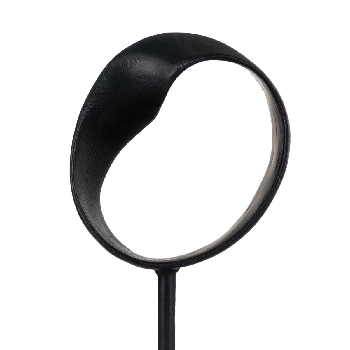 Prydnadsfigur Vit Svart Aluminium Marmor 20 x 10 x 38 cm - 3