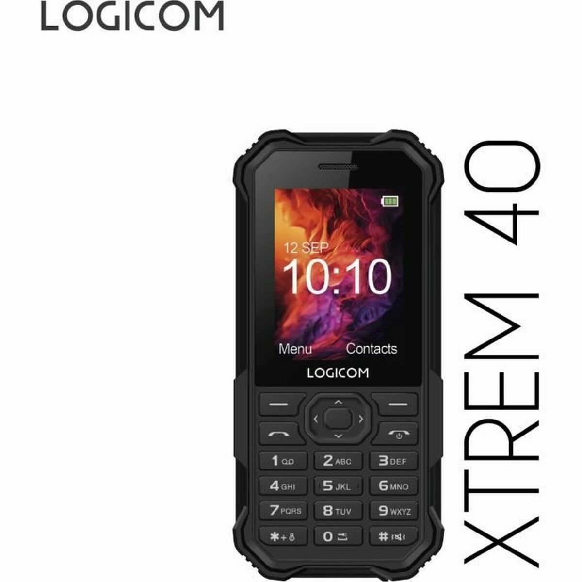 Mobiltelefon Logicom XTREM 40 Svart 2,4" - 5