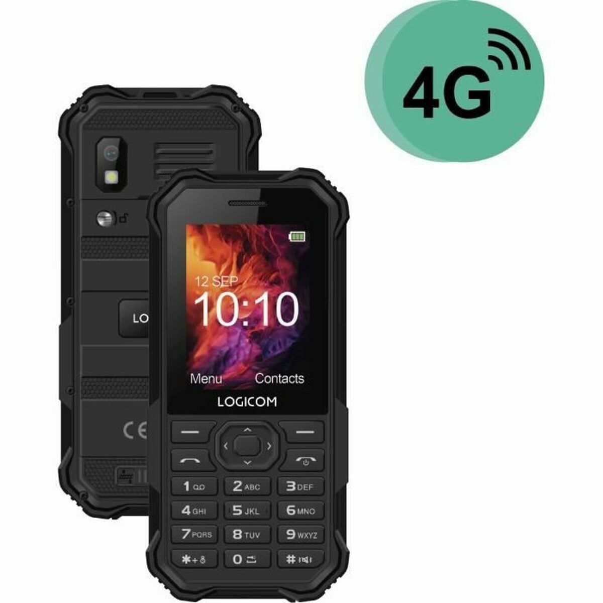 Mobiltelefon Logicom XTREM 40 Svart 2,4" - 2