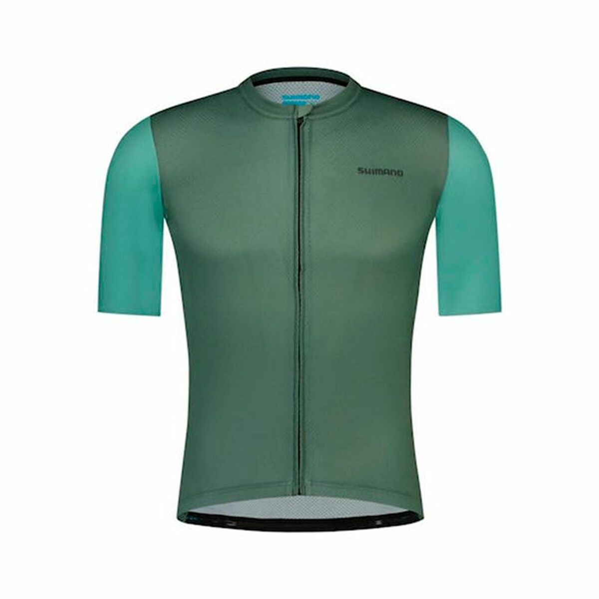 Cykeltröja Shimano Aria S.S. Oliv