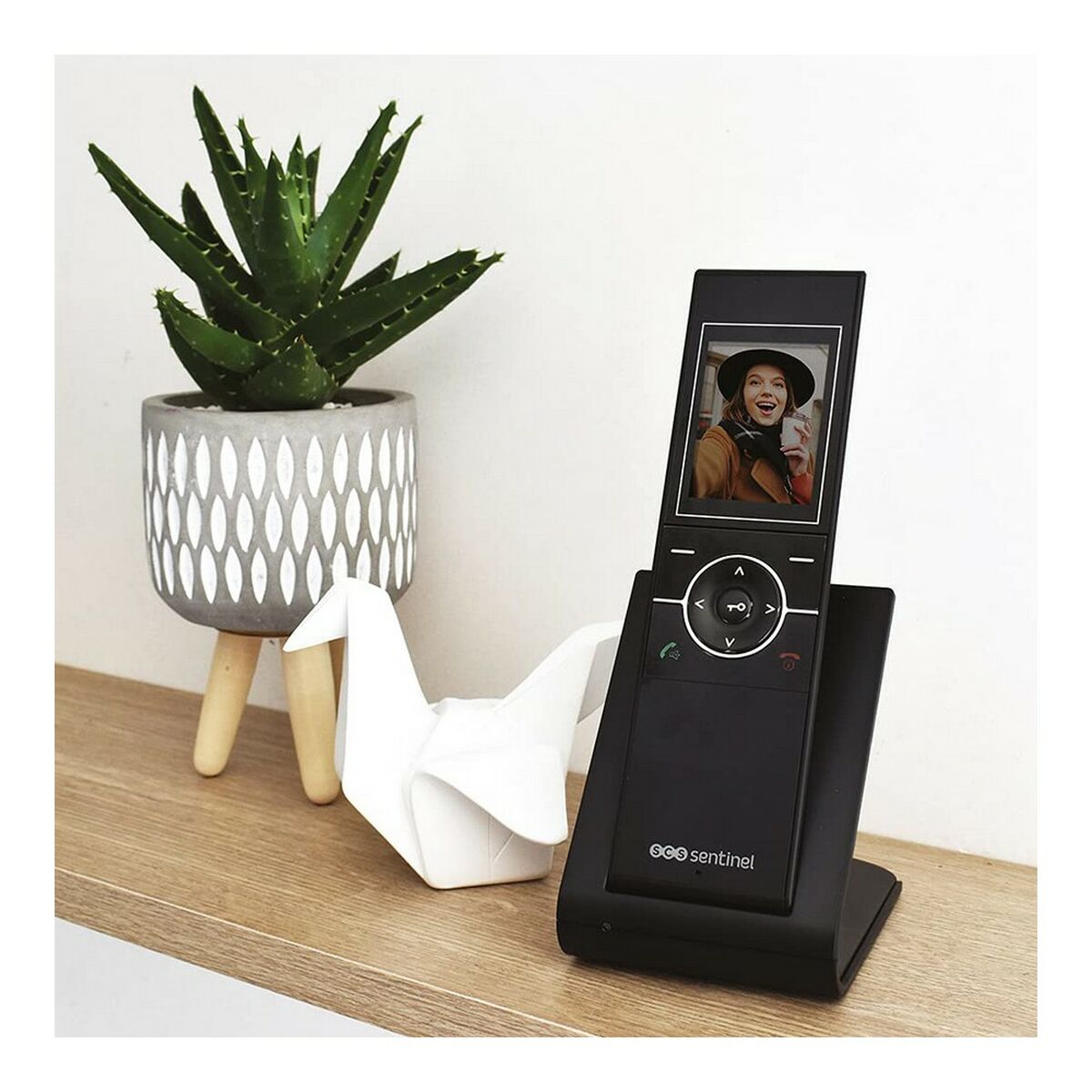 Smart interntelefon med video SCS SENTINEL AirVisio 150 Svart - 4